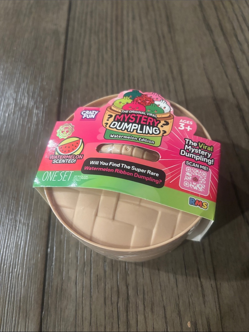 Dumpling Watermelon Scented Kids sensor Toy -